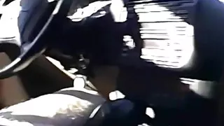 Bettys Wild Ride in the Car