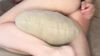 Girl cums from masturbation with a vibrator