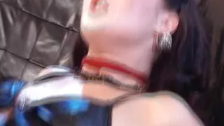 Kinky German sluts enjoying rough anal threesome