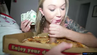 Cum On My Slice - Starring: Dakota Skye - PornFidelity