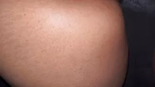 Tight pussy squirts on BBC strap