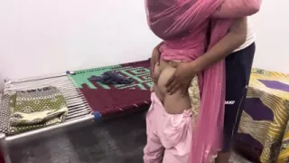 Pregnant Desi StepMom fucked in ass and pussy by the servant