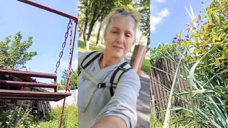 Hot Housewife Lukerya After a Walk in the Park