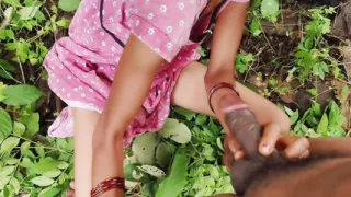 A hot girl oliva range was called her lover for fucking to her and then he was came in outside of her village so hey are fuck