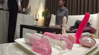 M939G04 When I asked an ordinary wife who goes to the city to monitor a sex toy ...