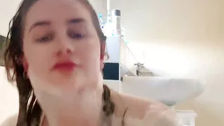 Put That Phone Down and Wash My Tits in the Bath with Me