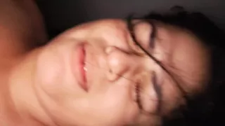 my husband let me fuck his friend in our bed while he works and is hot hearing my pussy farts while doggy fucked and creampied