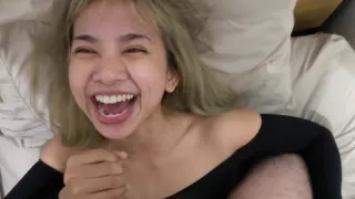 I Offer New Lingerie To My Indonesian Wife, She Sucks Me Off As A Reward But Doesnt Want To Swallow My Cum