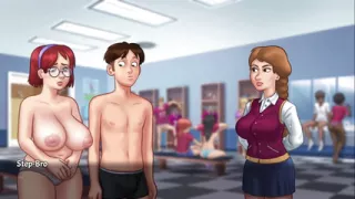 Comparing Huge Tits - Summertime Saga Gameplay