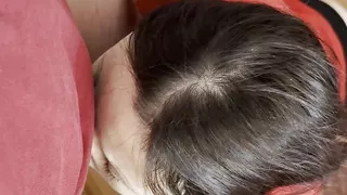 My lover girl licks my pussy and masturbates her pussy at the same time