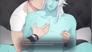 Danya Giving a Volunteer Handjob to Brahve