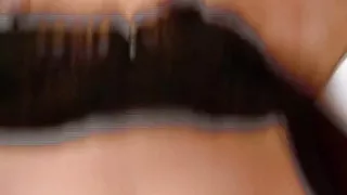 Redhead German whore in stockings gets a facial after hot fuck