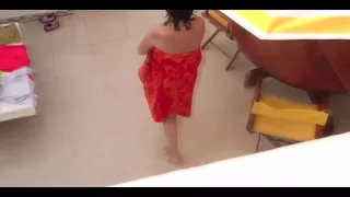 On the Beach I Please My Stepson so He Can Watch Me Masturbate and He Cums in My Hairy Pussy