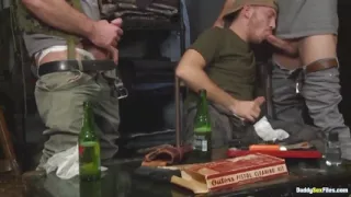 Cock Party in the Bunker