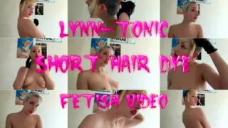 Short Hair Dye - Fetish Video