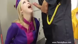 Fucking The Hot Flight Attendant