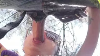 Backstage Surprise Blowjob and Deepthroat for the Cameraman