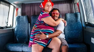 Anal Loving Mature Sucking My Dick on the Bus