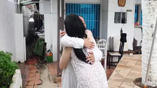 I Fucked My Wife's Friend While She Washed the Dishes