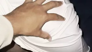 Alice gets on all fours while her friend fucks her non-stop