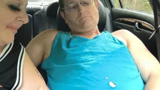 Sneaky off in the Woods She Jerks His Cock Will They Get Caught?