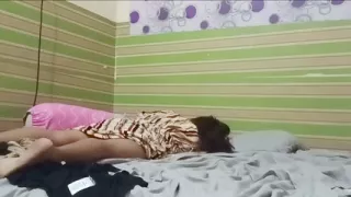 Sex with boyfriend in the room