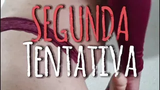 My First Time with a 24 Cm Dildo and Cumming Like a Sissy