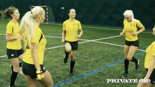 Alexis Crystal, hard fucking in a hot threeway