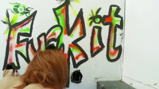 Whenever the busty redhead is in need of a cock she visits her favorite gloryhole