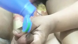 Sadia fucked his xboyfriend by sextoy.