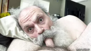 Cum Hungry Daddy Sucks Cock, Milked to the Last Drop