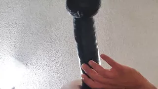 I had to record outside the house