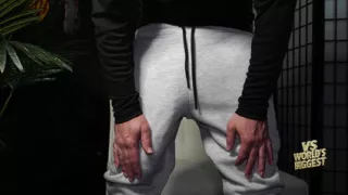 Catching my Gay Step Son staring at my Huge Dick Bulge Rough Face Fuck Deep Throat Cumshot Facial Roleplay VS World Biggest Cock