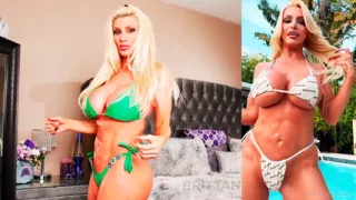 Beautiful Blonde Brittany Andrews Masturbates In A Bikini!
