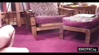 Craving control, she takes it all in