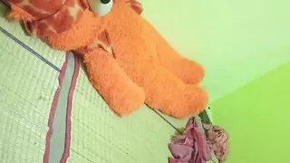 Indian couple passionate romance and enjoy