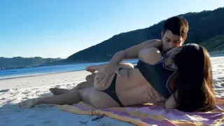 HOT couple on the beach