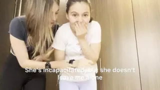 Two Lesbians Have Sex in the Car