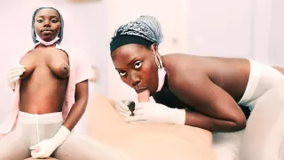 Interracial Nurse - Hungry For White Cock - Sexlikereal