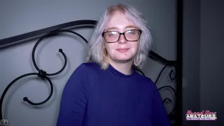 Annie Archer - Blonde Cutie Sucks A Big Dick And Gets Banged!