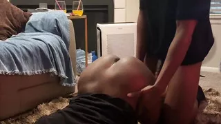 The night he fucked me like his girlfriend in front of her