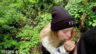 Step Sister Seduced Me For Hardcore Sex In The Forest. POV