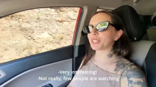 I Gave the Blogger a Ride and Fucked Her in the Car!