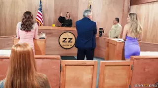 Sexcourt! A Case Of Tit For Spat Natalia Starr, Chantal Danielle Brazzers