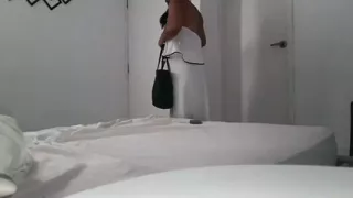 Milf plays with her delicious ass