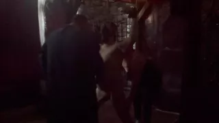 Humiliation. Spanking and pegging part 1