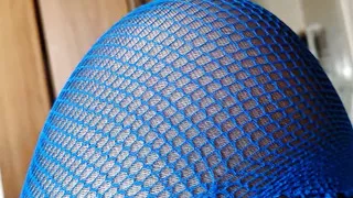 Tights (pantyhose) ripping and slicing