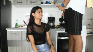 Beautiful Hot Indian Amateur Riding Her Neighbor's Cock - Porn in Spanish