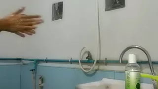 Take a shower first, dear.