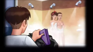 step sister make hot seen in summertime saga part9